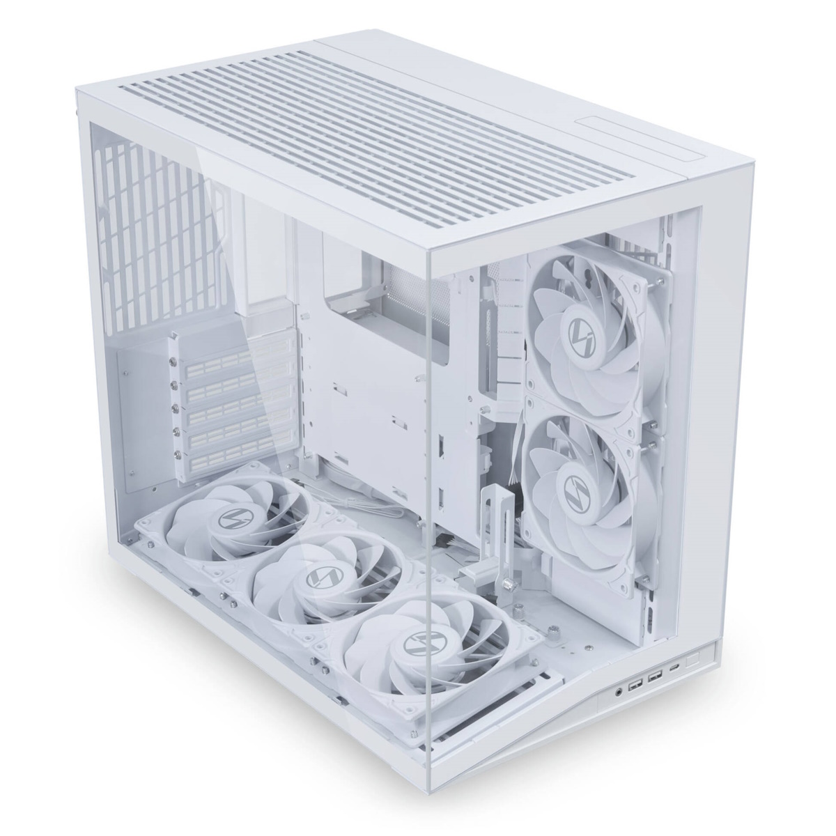 Bild von Lian Li O11 Dynamic Mini V2 Flow weiß | PC-Gehäuse