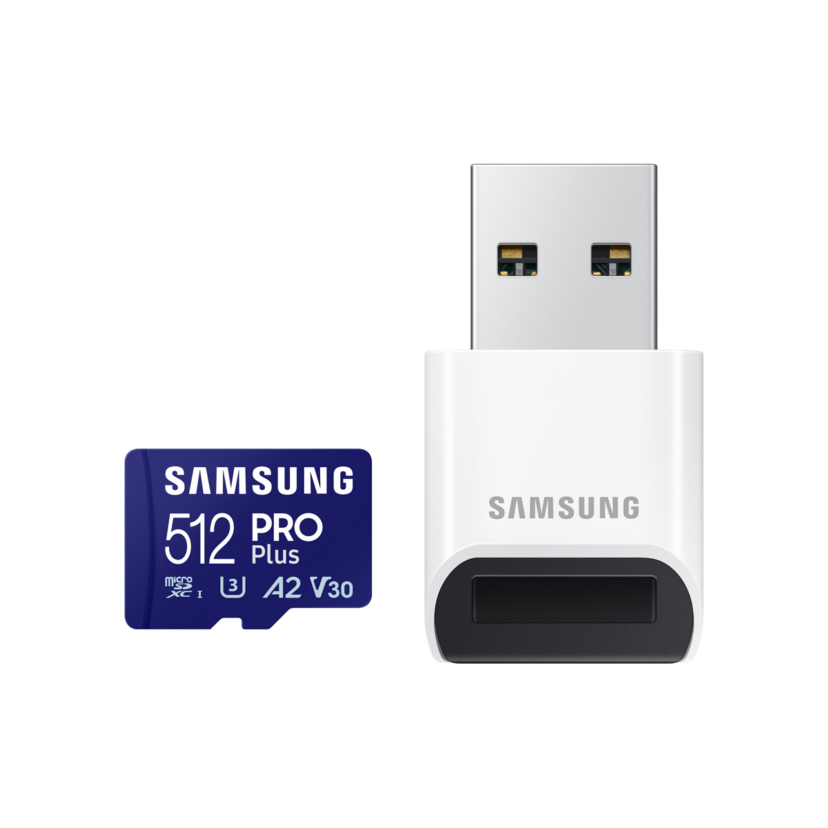 Bild von Samsung microSD Card PRO Plus (2023) 512 GB inkl. USB-Kartenlese
