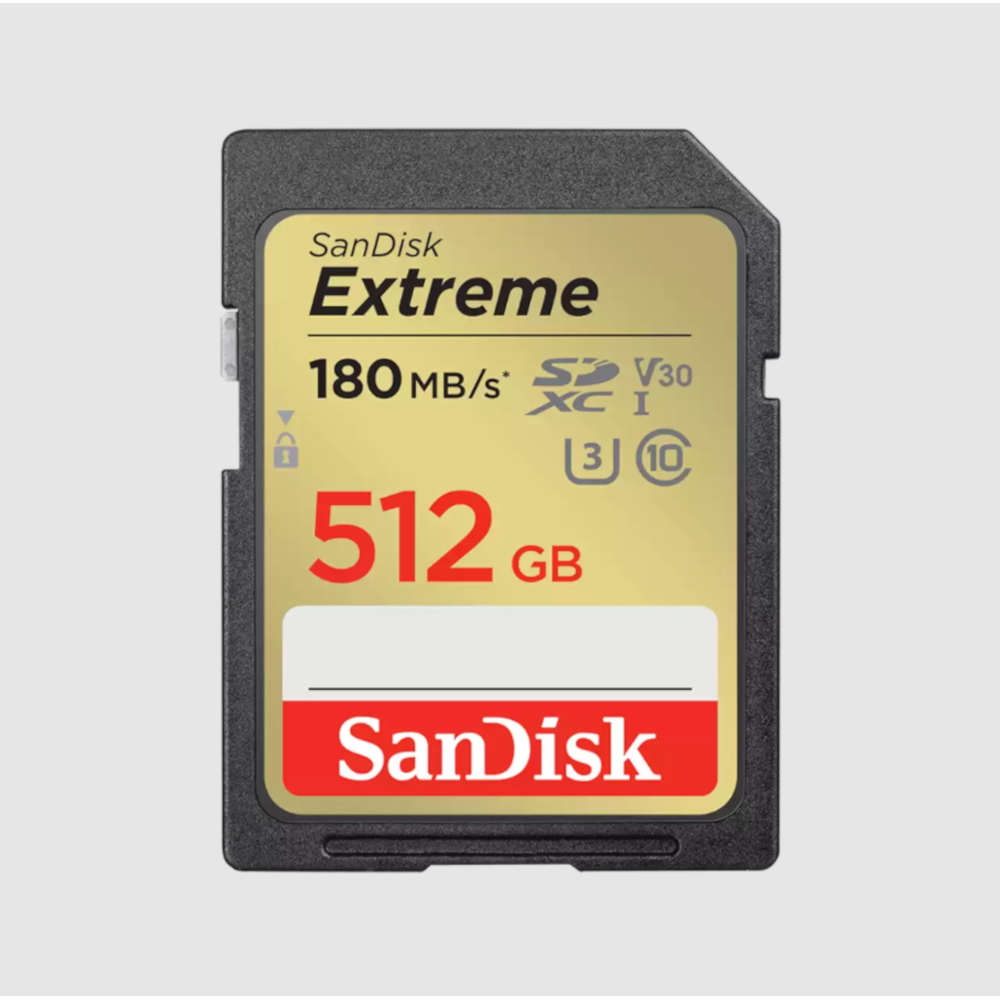 Bild von SanDisk Extreme SD-UHS-I-Speicherkarte - 512GB