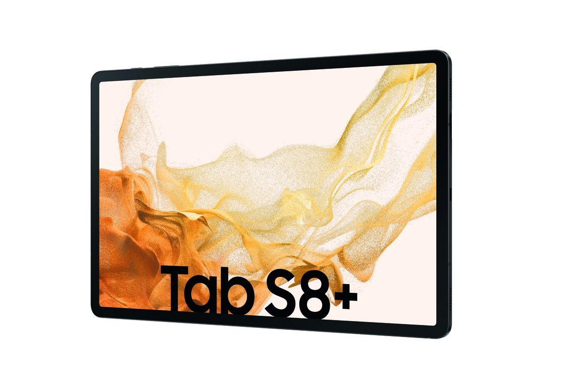 Bild von Samsung X800N Galaxy Tab S8+ Wi-Fi 128 GB (Graphite)