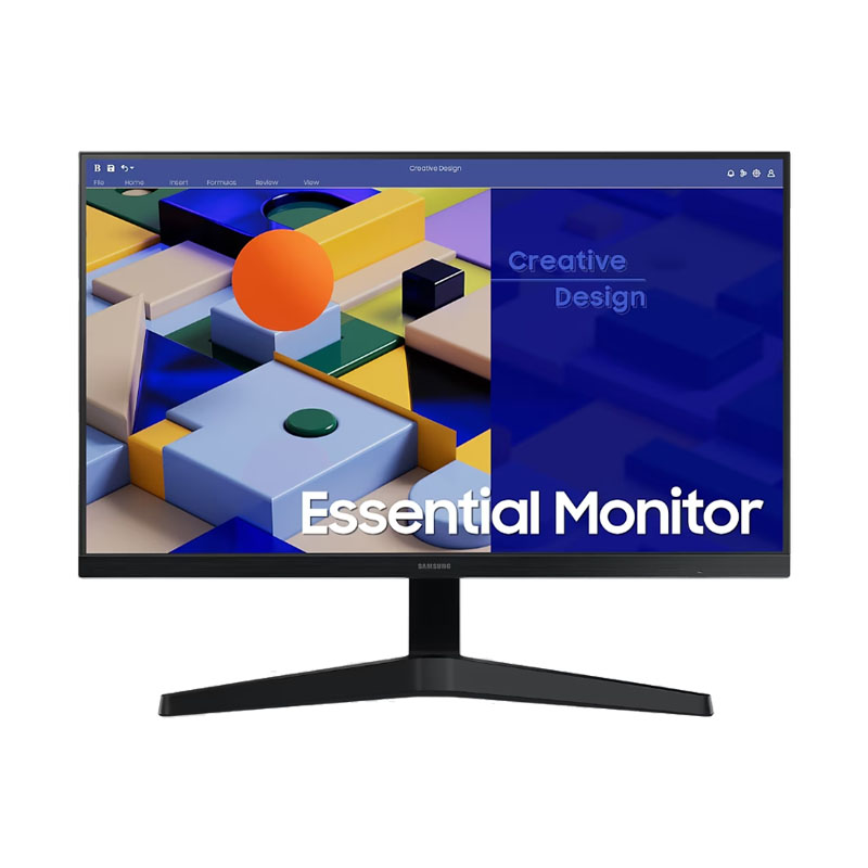 Bild von Samsung S27C314EAU Full-HD Monitor - IPS, 75Hz, VGA, HDMI