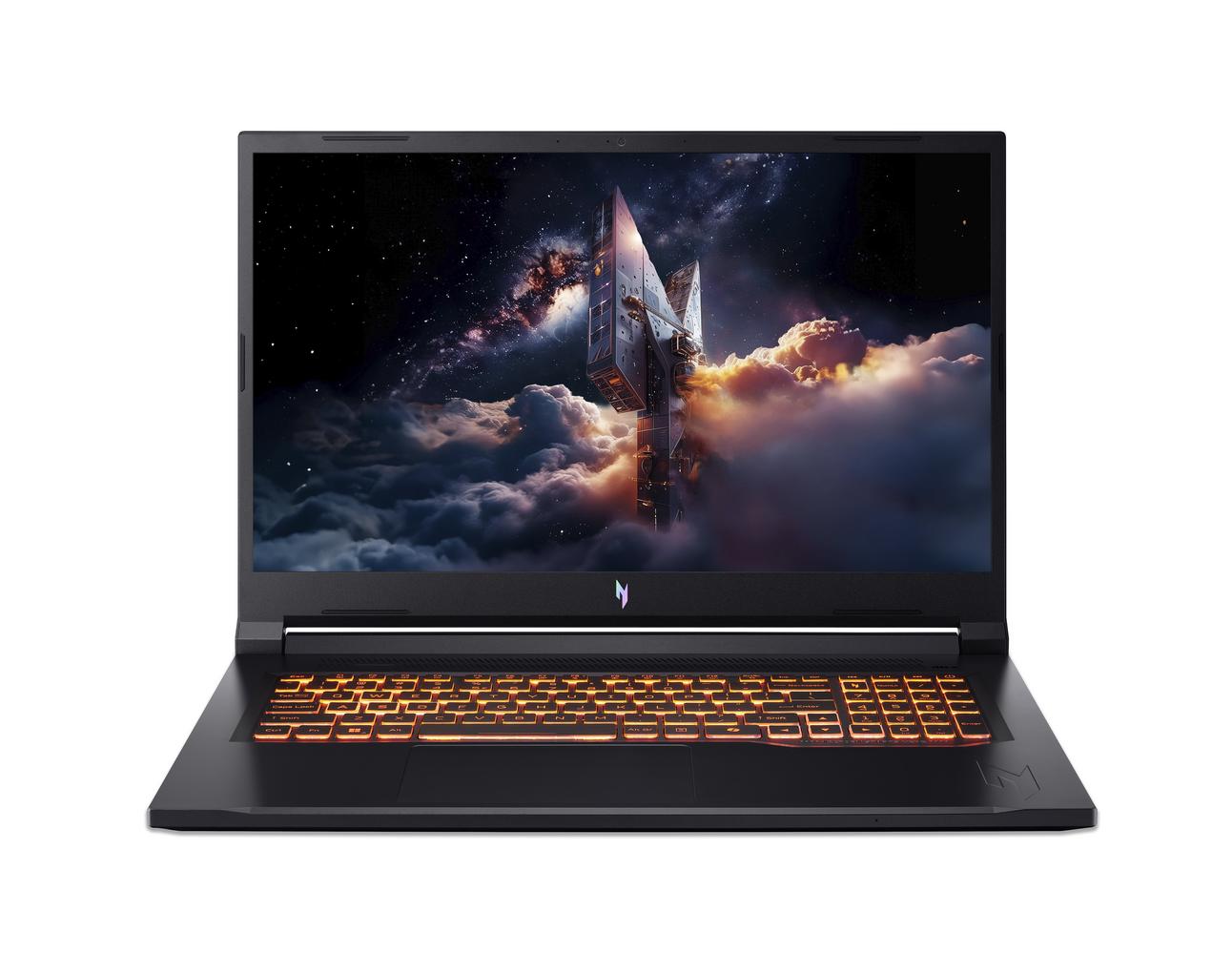 Bild von Acer Nitro V17 (ANV17-41-R311) Gaming 17,3" QHD, 165Hz, Ryzen R7-260 (16 TOPS), 32GB RAM, 2x 1TB SSD, GeForce RTX5070, Windows 11