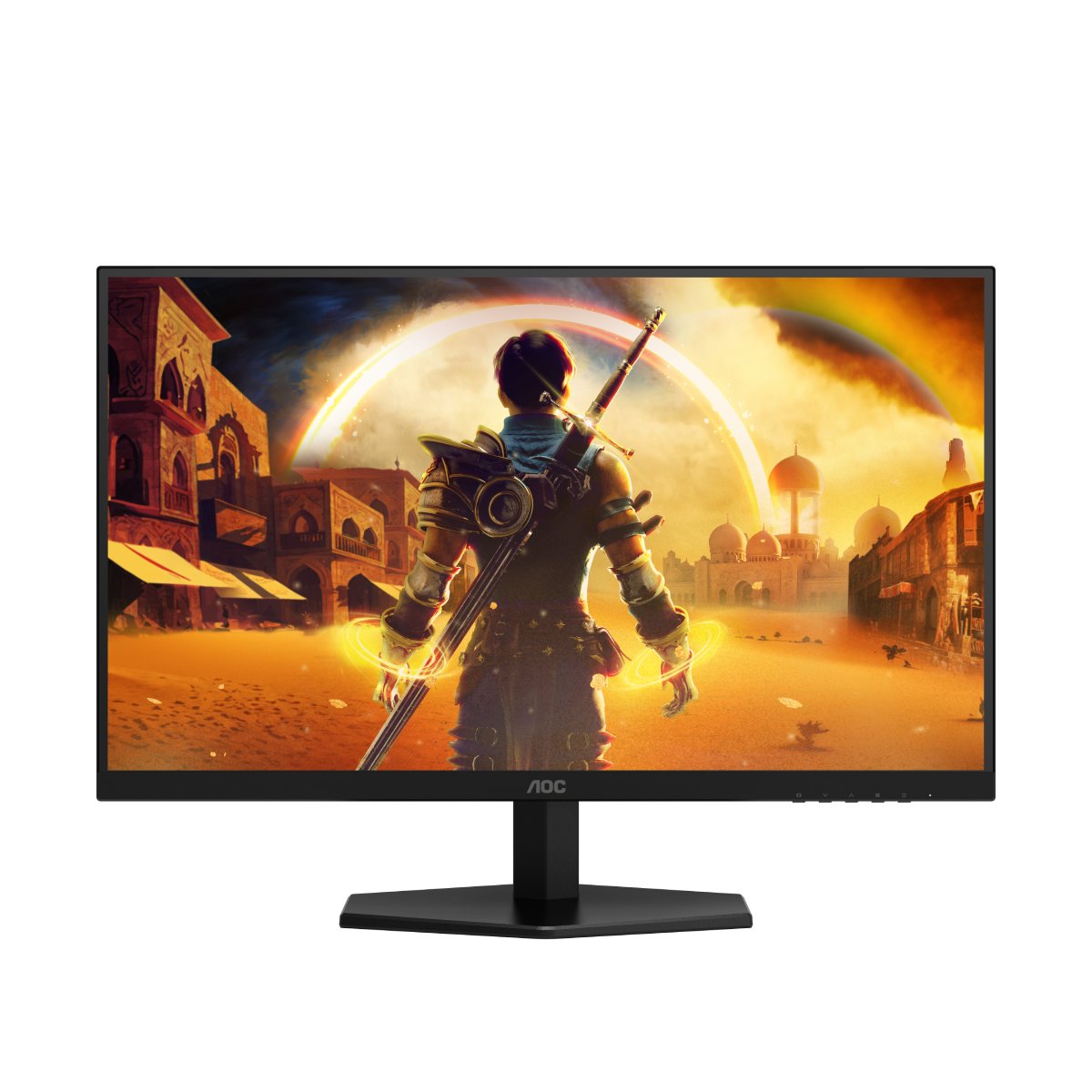 Bild von AOC Q27G42XE - 27 Zoll Quad HD Monitor, 180 Hz, 1 ms, G-Sync comp., HDR10 (2560x1440, 2x HDMI 2.0, 1x DisplayPort 1.4) schwarz