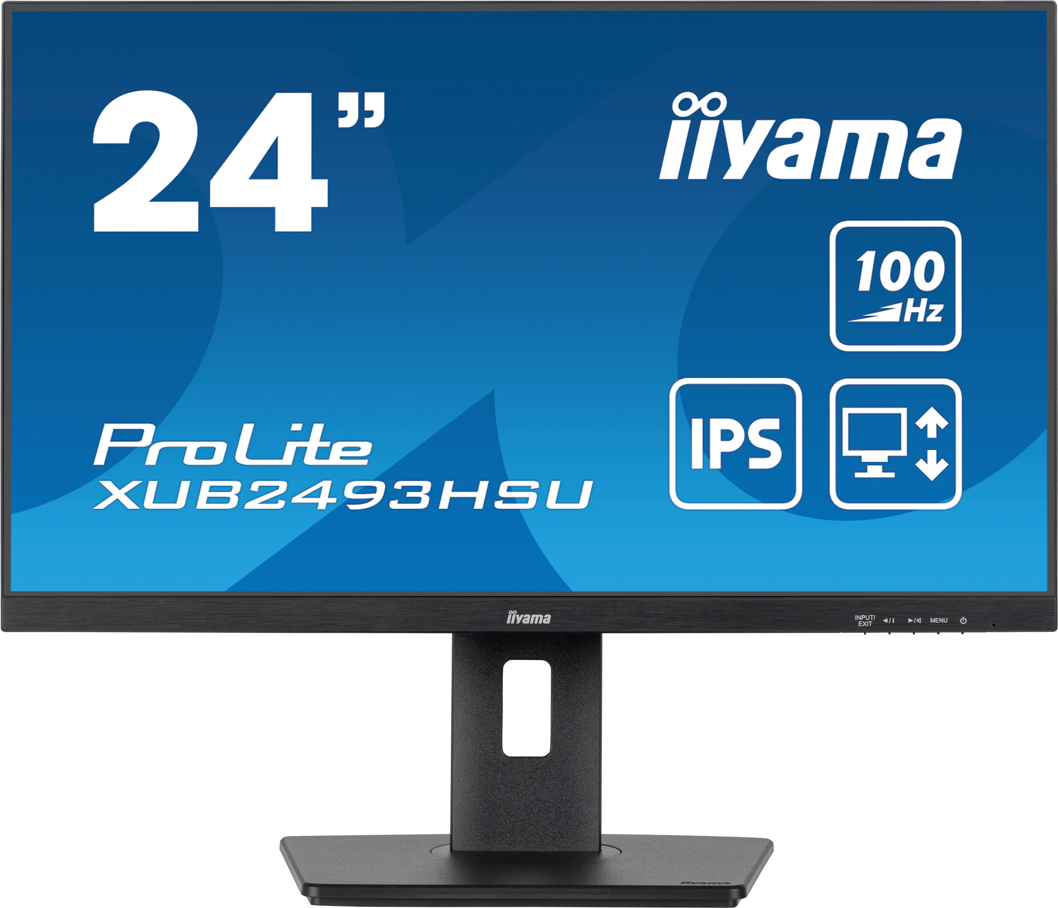 Bild von Iiyama ProLite XUB2493HSU-B7 - 60,5 cm (23,8") IPS-Panel, Höhenverstellung