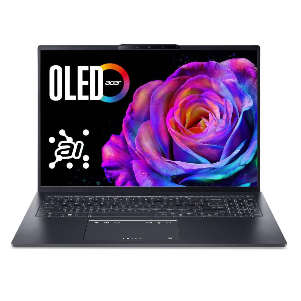 Bild von Acer Swift Go 16 OLED (SFG16-73-92GG) 16" WUXGA+, OLED, 120Hz, Intel Ultra 9-285H, 32GB RAM, 1TB SSD, Windows 11