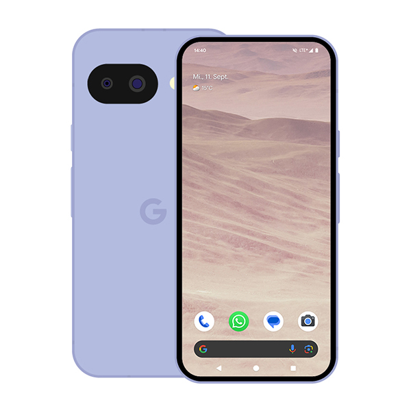 Bild von Google Pixel 9a 256GB Iris 16cm (6,3") OLED Display, Android 15 / Pixel UI, 48MP Dual-Kamera