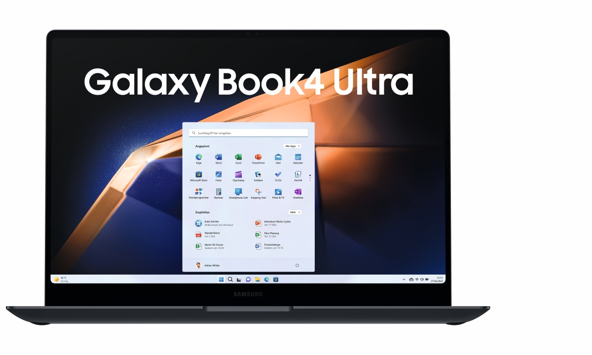 Bild von SAMSUNG Galaxy Book4 Ultra - 16 Zoll Intel Core Ultra 7-155H 16 GB 512 GB RTX 4050 6 GB W11H Moonstone Gray