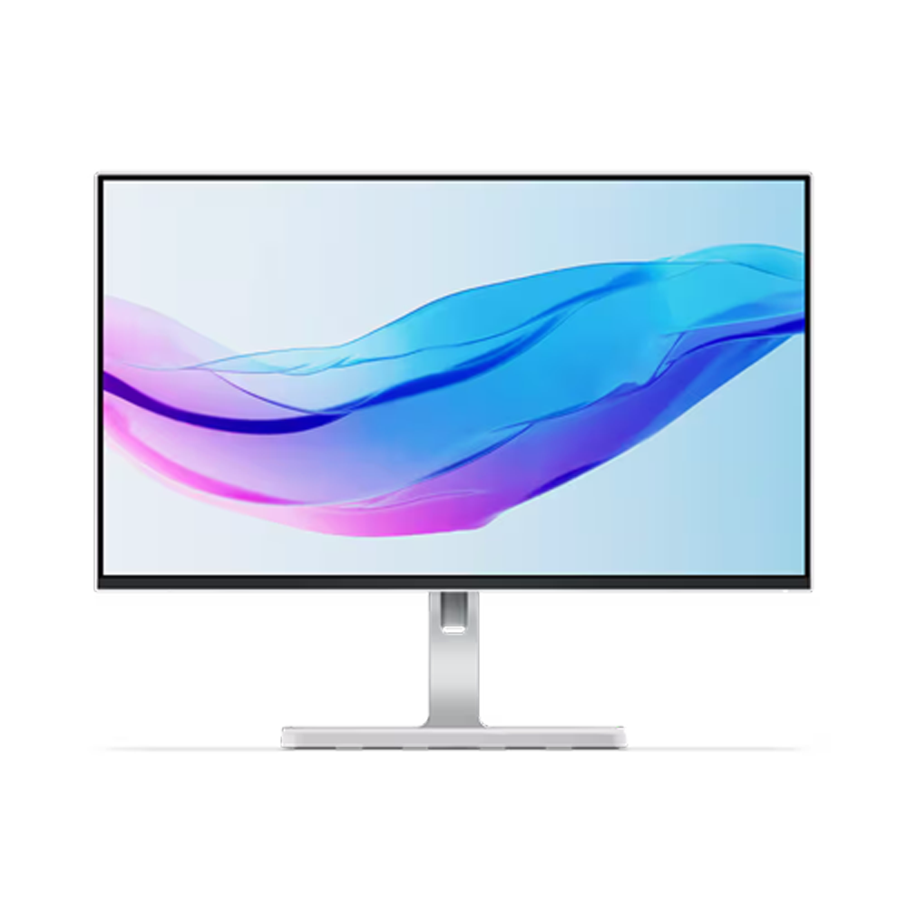 Bild von Lenovo L24m-4A Business Monitor - IPS Panel, 100Hz, Weiß-Silber Power Delivery 75Watt, höhenverstellbar (150mm)
