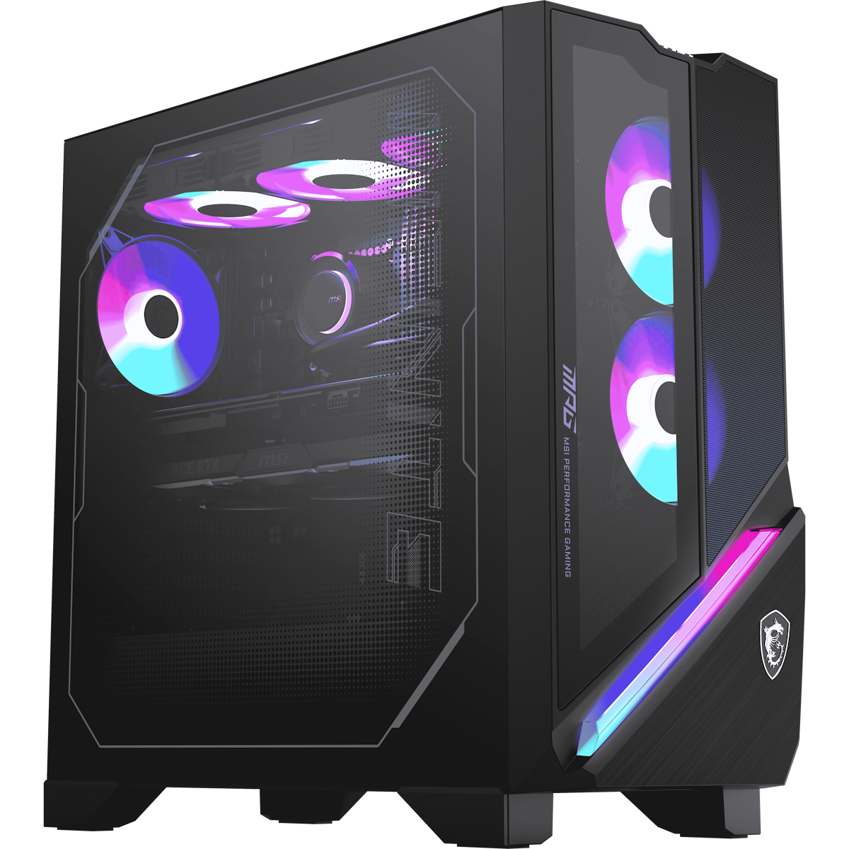 Bild von MSI MPG Infinite X3 AI 2NVR7-073AT Desktop Intel Core ULTRA 7 265K, 32GB DDR5 RAM, 1TB M.2 SSD, GeForce RTX 5070 Ti (16GB GDDR7), Windows 11 Home