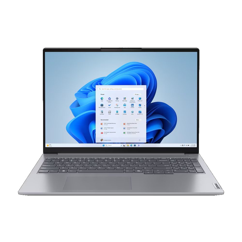 Bild von Lenovo ThinkBook 16 G7 21MS004HGE - 16" WUXGA, Intel® Core™ Ultra 5 125U, 8GB RAM, 256GB SSD, Windows 11 Pro