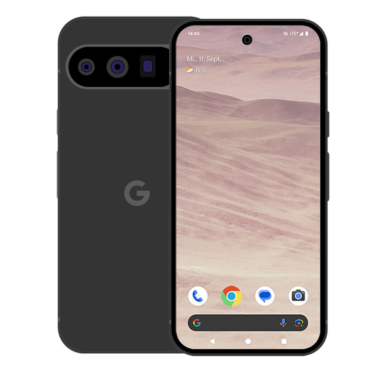 Bild von Google Pixel 9 Pro XL 128GB Obsidian 17,1cm (6,7") LTPO-OLED Display, Android 14 / Pixel UI, 50MP Triple-Kamera