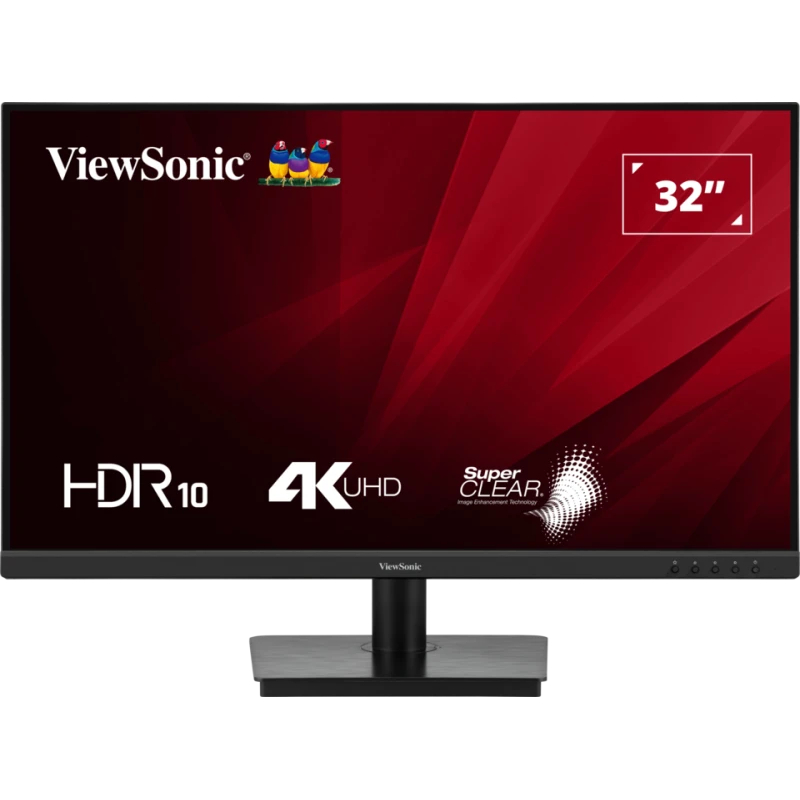 Bild von ViewSonic VA3208-4K-HD Monitor 32" 4K UHD, VA, HDR 10, 60 Hz, 4ms