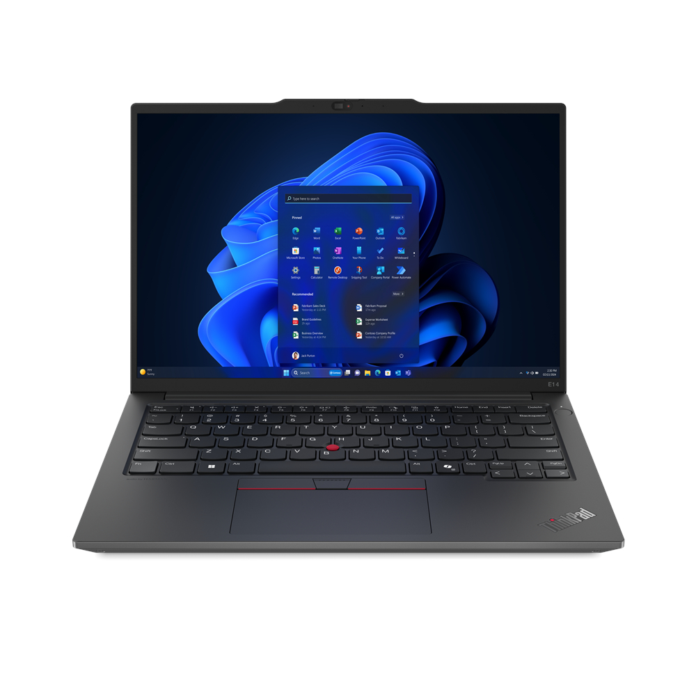 Bild von Lenovo ThinkPad E14 G6 21M3002EGE - 14" WUXGA, AMD Ryzen™ 5 7535HS, 8GB, 256GB, Windows 11 Pro