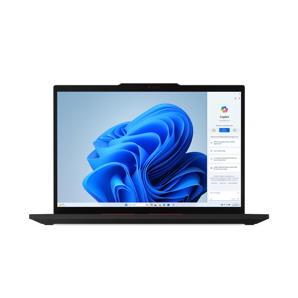 Bild von Lenovo ThinkPad T14 Gen 5 21ML005JGE 14" WUXGA, Intel® Core™ Ultra 7 155U, 16GB DDR5 RAM, 512GB SSD, Windows 11 Pro