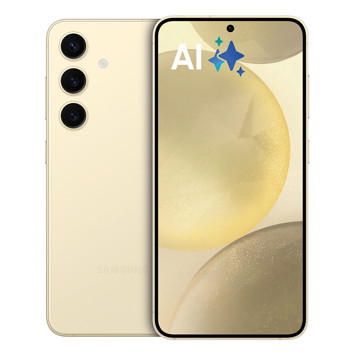 Bild von Samsung Galaxy S24 128GB Amber Yellow 15,64cm (6,2") OLED Display, Android 14, 50MP Triple-Kamera