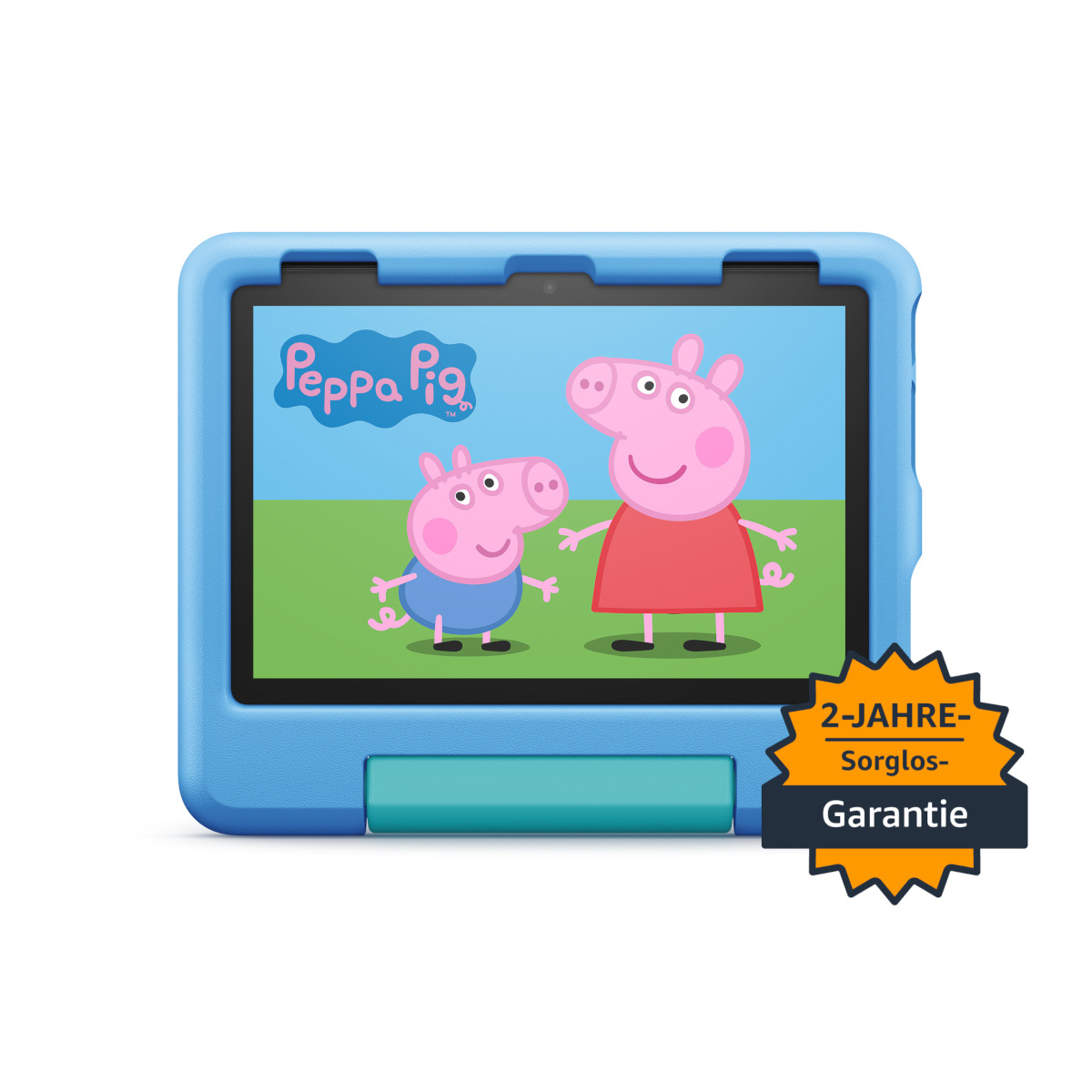 Bild von Amazon Fire HD 8 Kids-Tablet (2022), blau für Kinder von 3 bis 7 Jahre, 2 Jahre Sorglos-Garantie, kindgerechte Hülle, 8-Zoll-HD-Display, 32GB