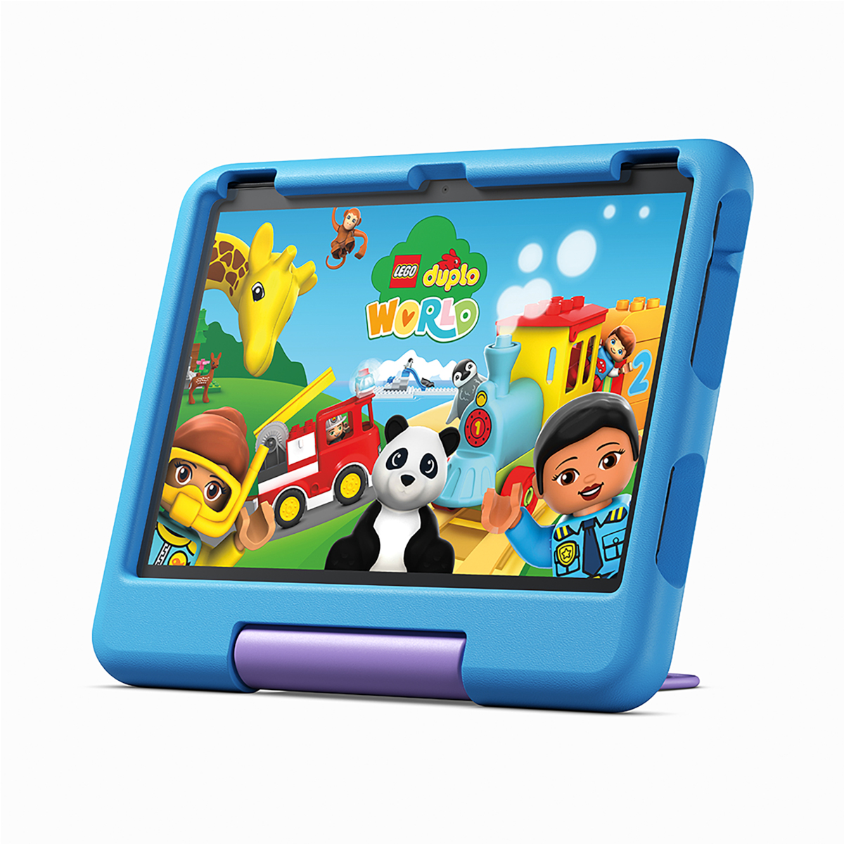 Bild von Amazon Fire HD 10 Kids-Tablet (2023), blau für Kinder ab dem Vorschulalter, Mit brillantem 10-Zoll-Display, Kindersicherung und 2 Jahren Sorglos-Garan