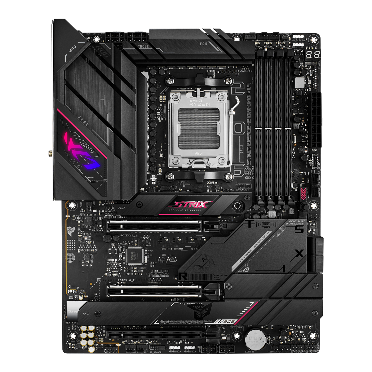 Bild von ASUS ROG STRIX B650E-E GAMING WIFI Mainboard Sockel AM5