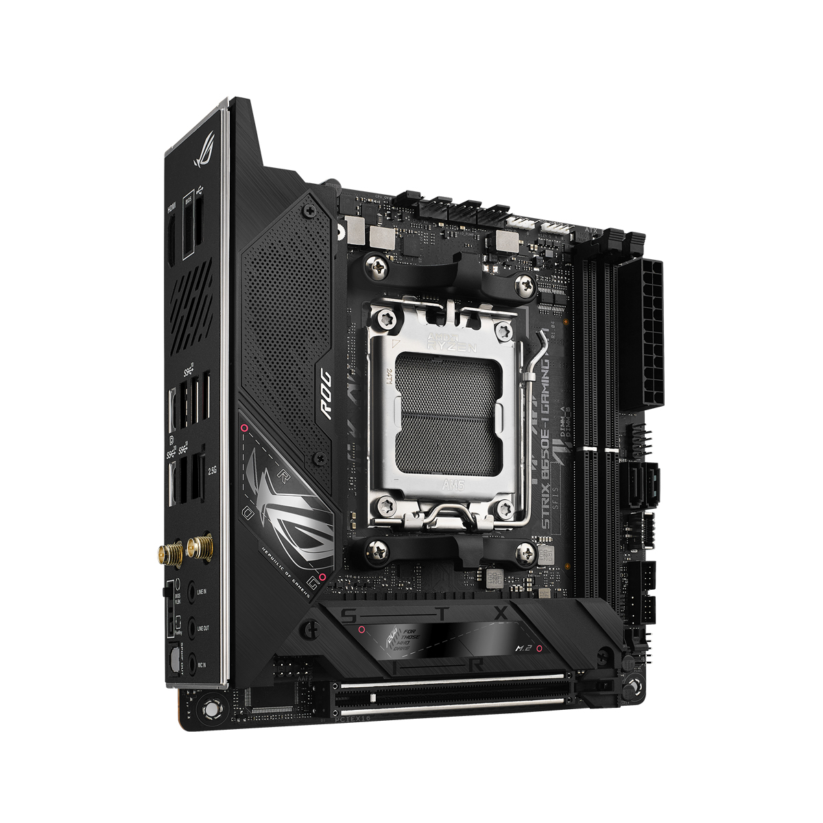 Bild von ASUS ROG STRIX B650E-I GAMING WIFI Mainboard Sockel AM5
