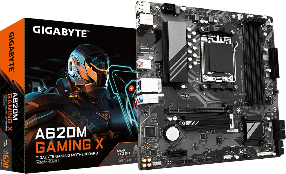 Bild von GIGABYTE A620M Gaming X Mainboard Sockel AM5