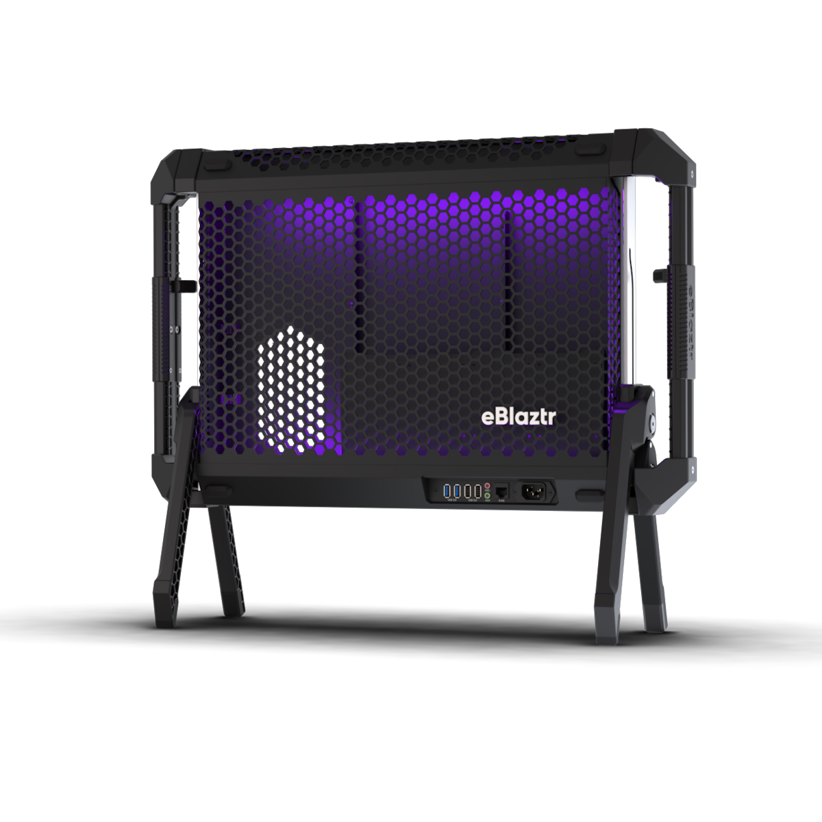 Bild von eBlaztr Black | Portables PC-Gehäuse B-Ware