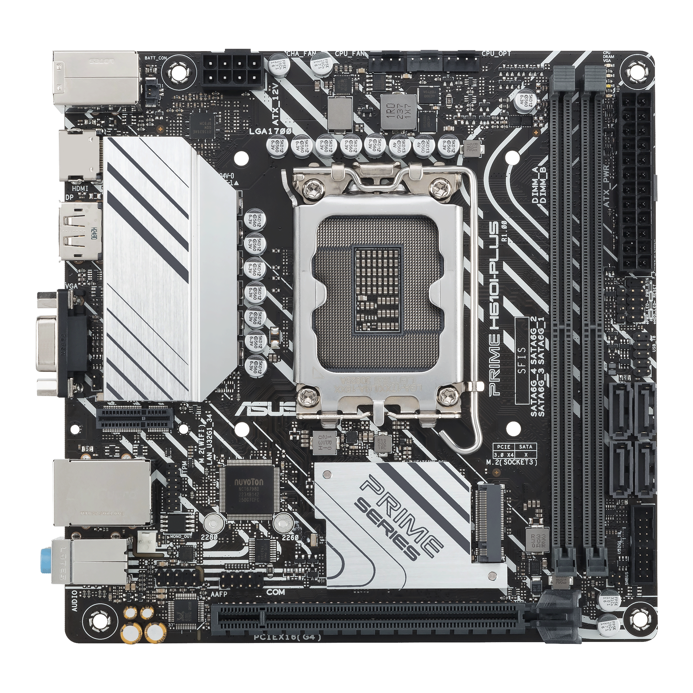 Bild von ASUS Prime H610I-Plus-CSM Mainboard