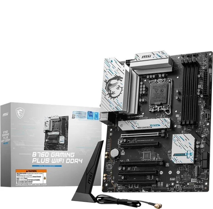 Bild von MSI B760 Gaming Plus WIFI DDR4 Mainboard