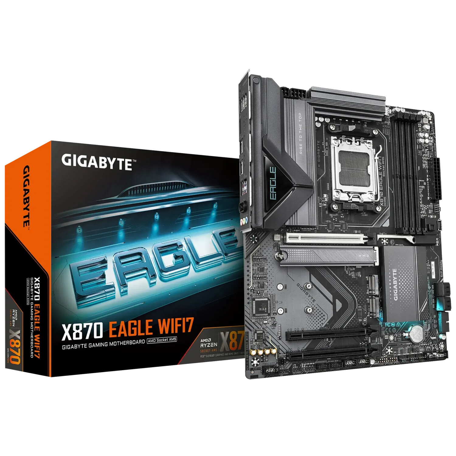 Bild von GIGABYTE X870 Eagle WIFI7 Mainboard Sockel AM5