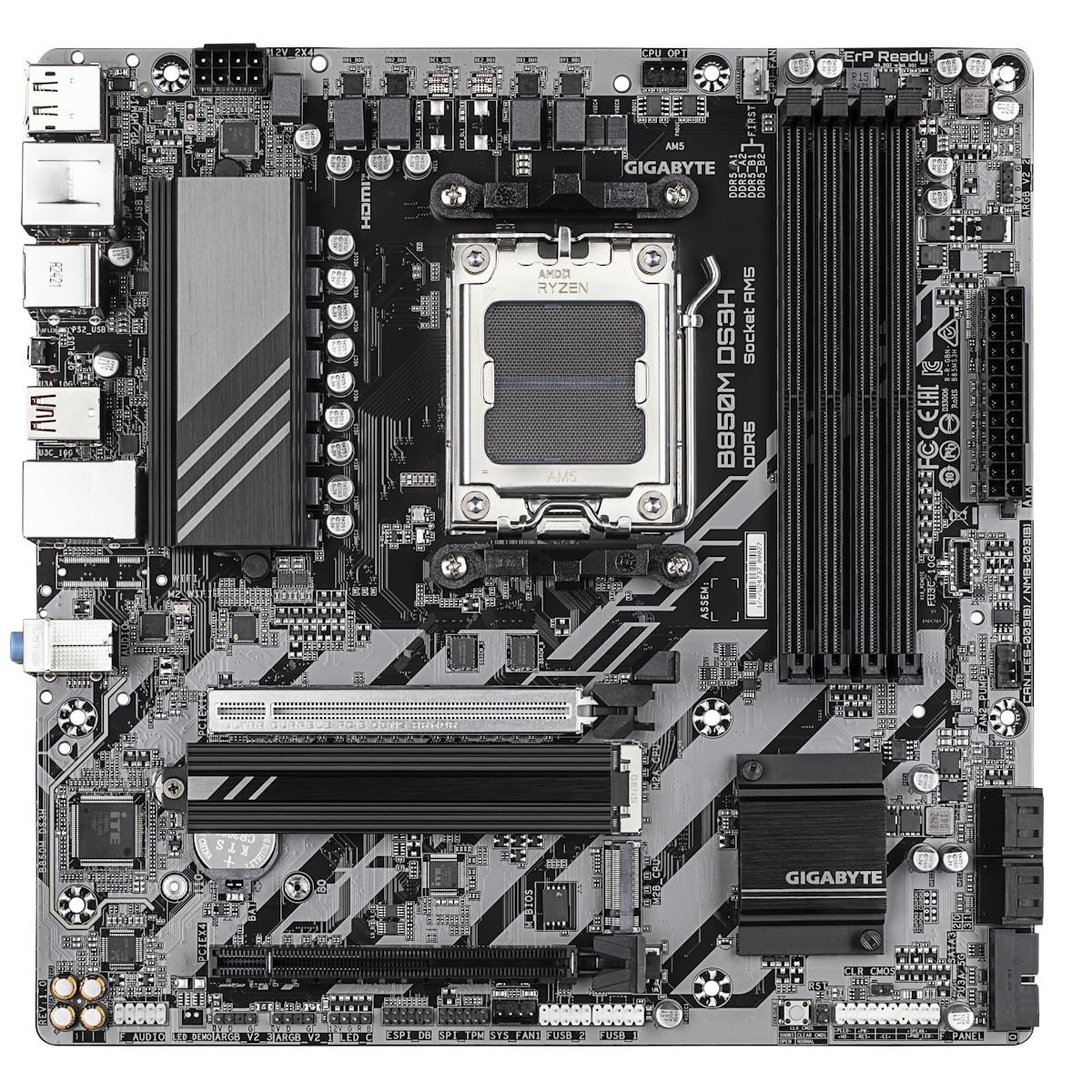 Bild von GIGABYTE B850M DS3H Mainboard Sockel AM5