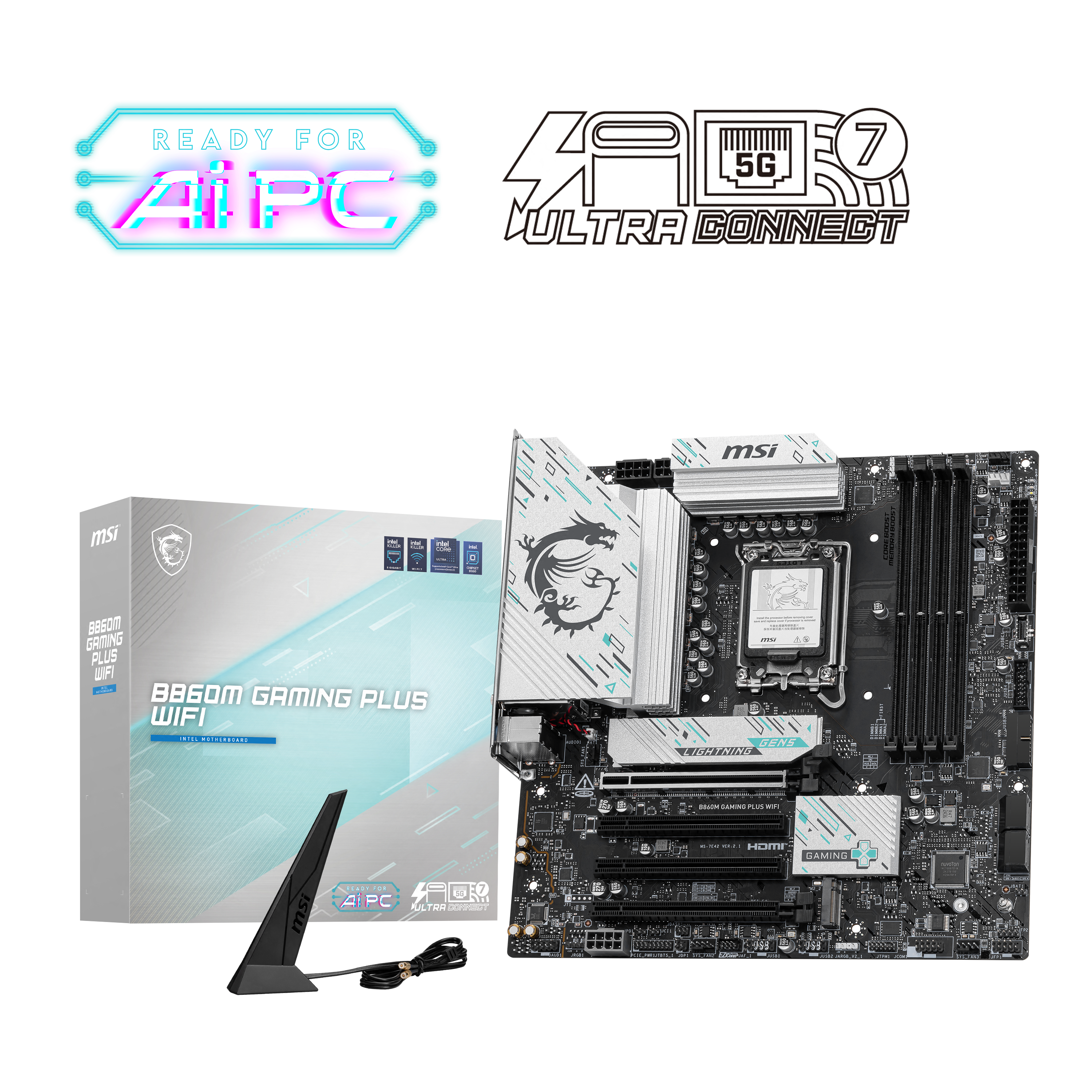 Bild von MSI B860M GAMING PLUS WIFI