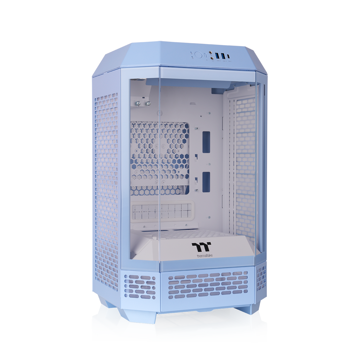 Bild von Thermaltake The Tower 250 Hydrangea Blue | PC-Gehäuse