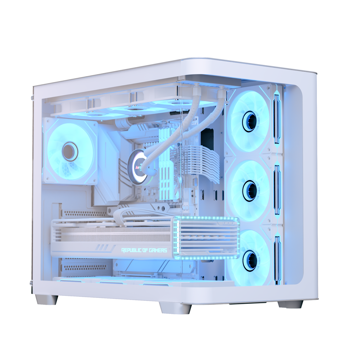 Bild von AeroCool P500C White | PC-Gehäuse