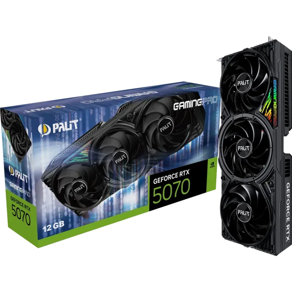 Bild von Palit GeForce RTX 5070 GamingPro - 12GB GDDR7, HDMI, 3x DP