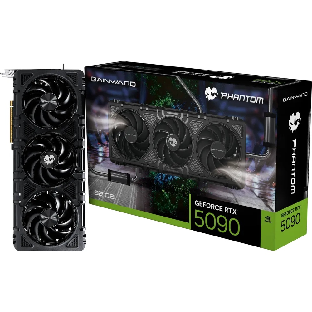Bild von Gainward GeForce RTX 5090 Phantom - 32GB GDDR7, HDMI, 3x DP