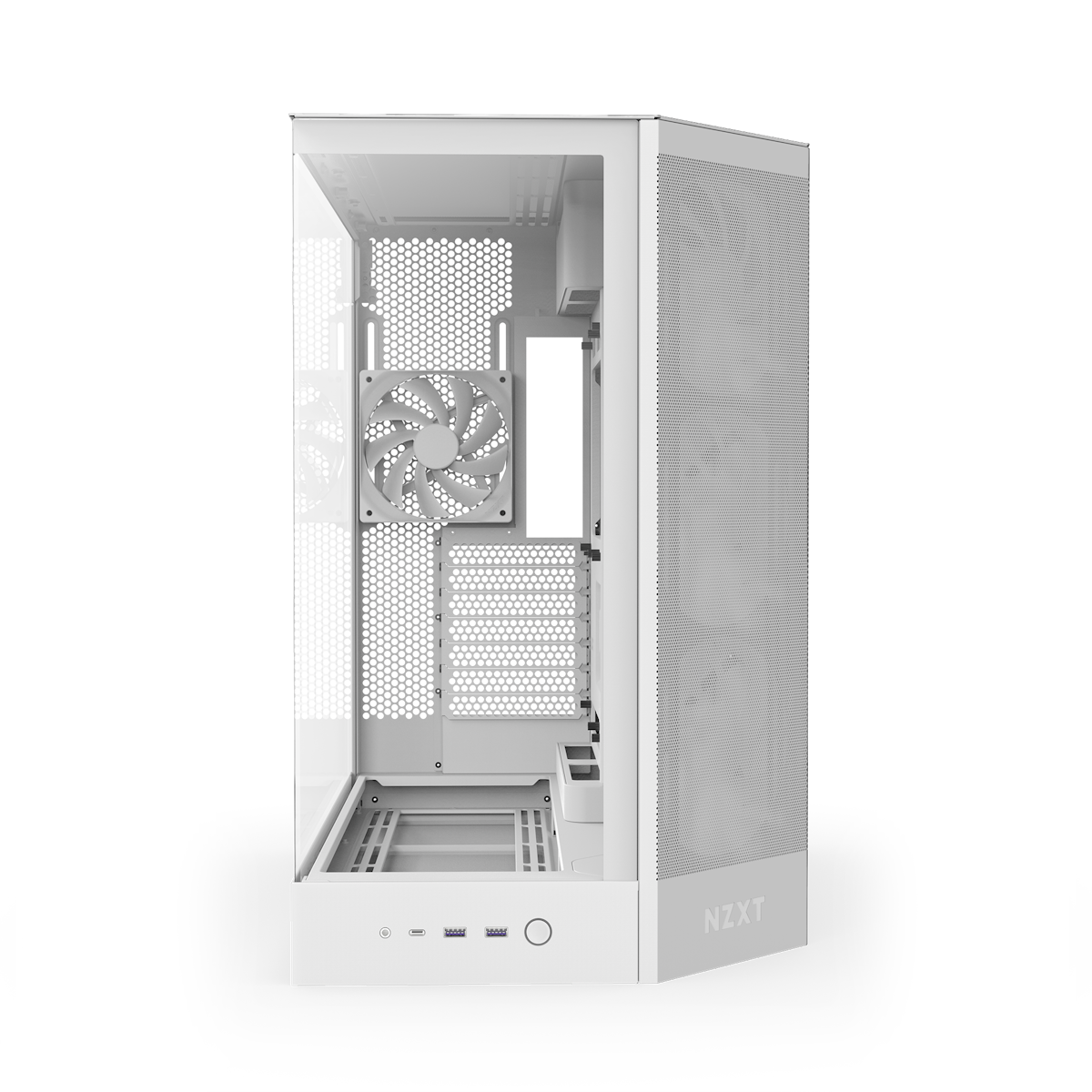 Bild von NZXT H9 FLOW RGB (2025) weiß | PC-Gehäuse