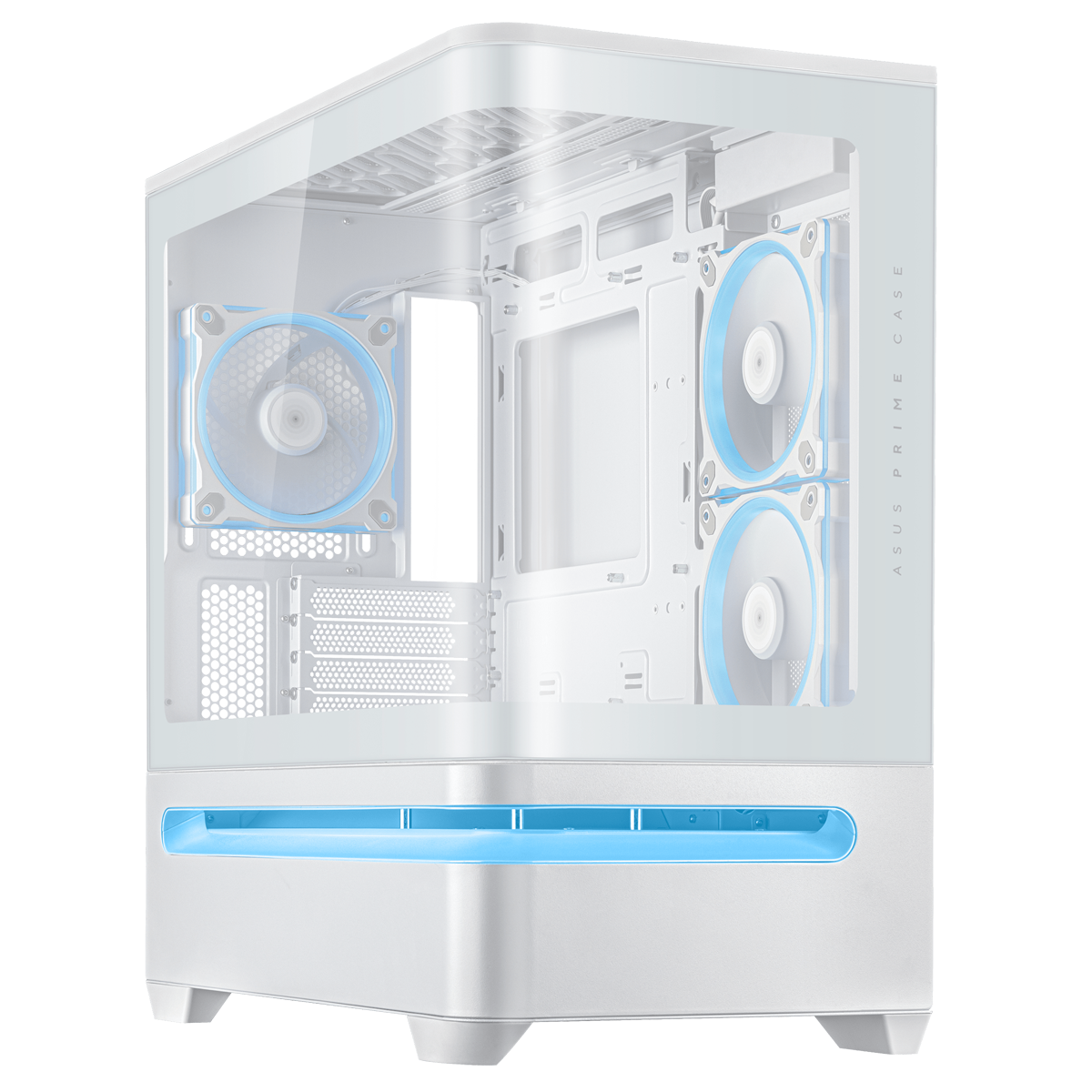 Bild von ASUS Prime AP202 TG ARGB White | PC-Gehäuse