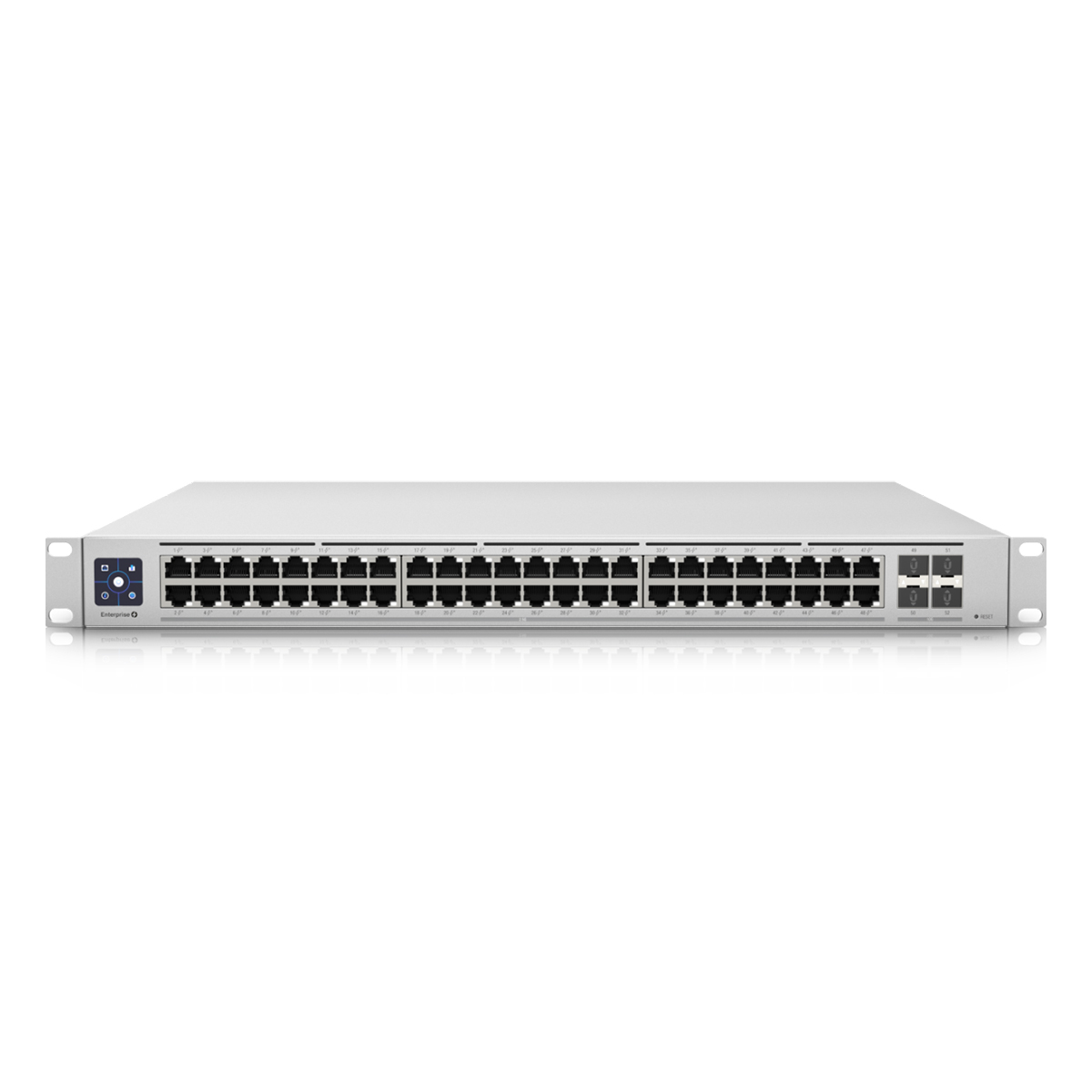 Bild von Ubiquiti USW-Enterprise-48-PoE Managed Switch [48x 2.5 Gbit/s Ethernet PoE+, 720W, 4x 10 Gbit/s SFP+]