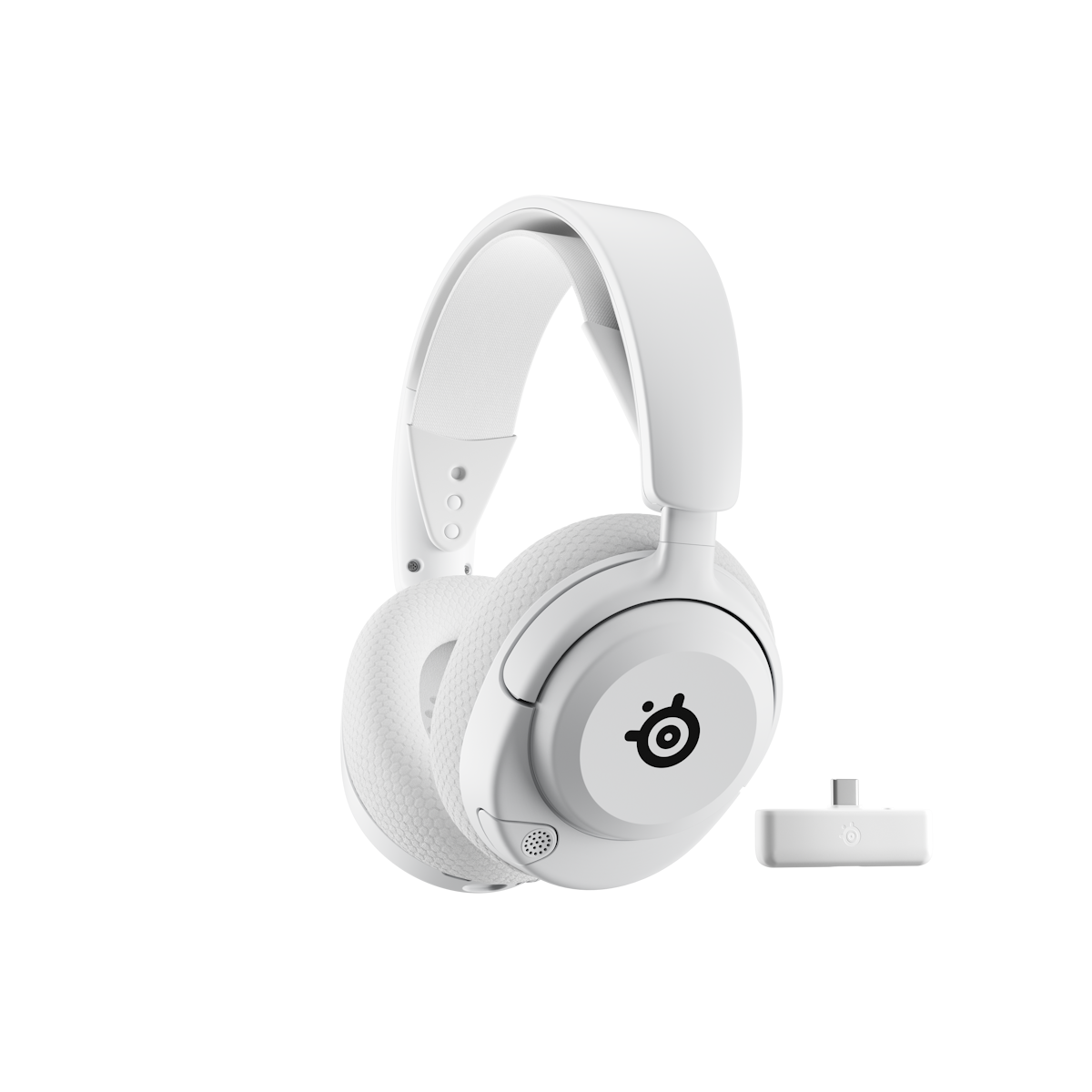 Bild von SteelSeries Arctis Nova 5X White kabelloses Gaming Headset für PC, XBOX, Switch, PlayStation, ClearCast 2.X Mikrofon, 60 Stunden Akkulaufzeit, weiß