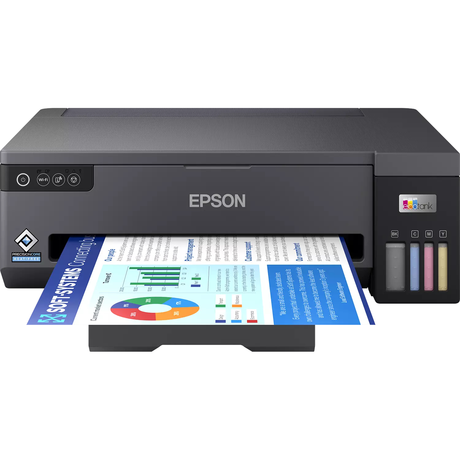 Bild von Epson EcoTank ET-14100 - A3-Tintentankdrucker A3+, Drucker, USB, WLAN, Tintentanksystem