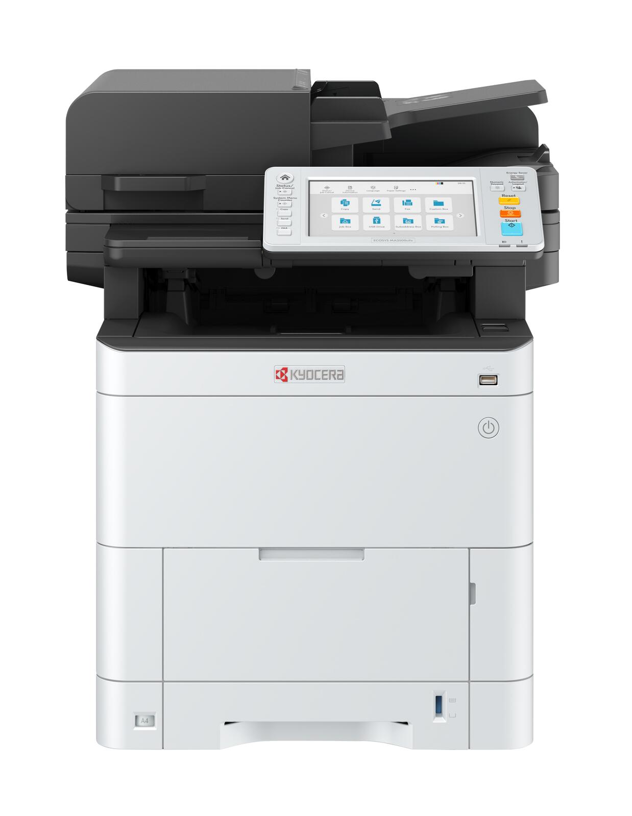 Bild von Kyocera ECOSYS MA3500cifx Farblaser-Multifunktionsgerät A4, 4in1, Drucker, Scanner, Kopierer, Fax, USB, LAN