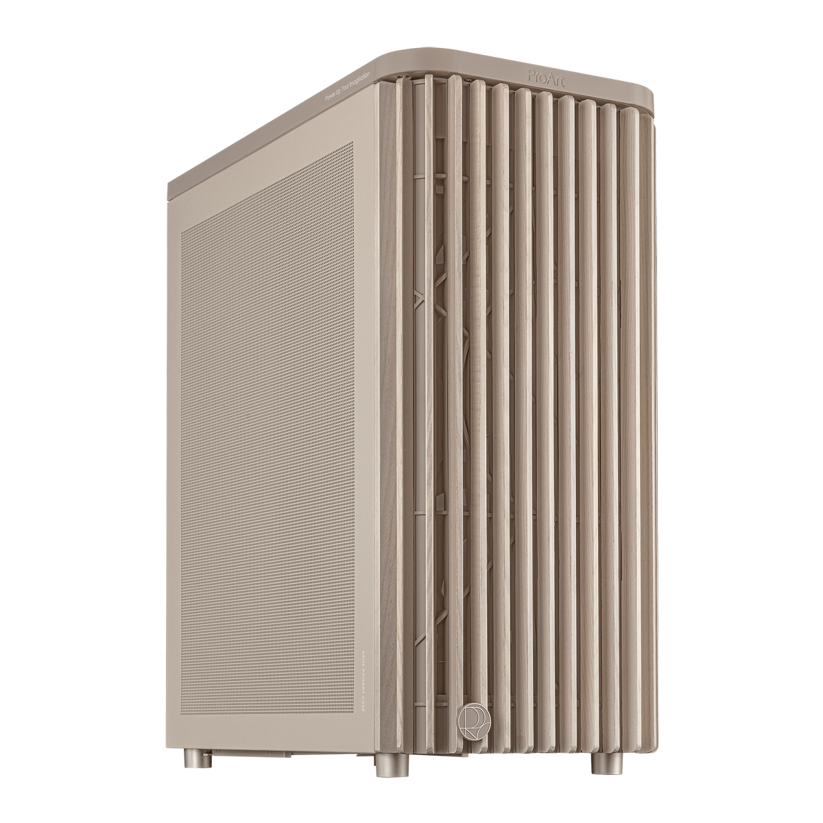 Bild von ASUS ProArt PA401 Wood Edition Beige | PC-Gehäuse