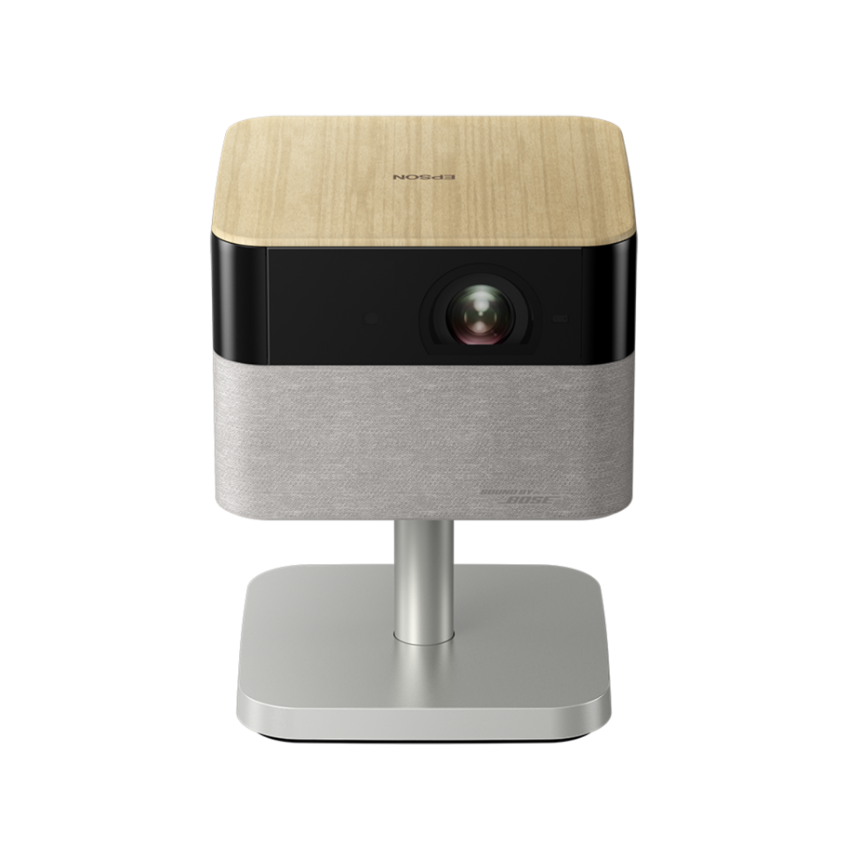 Bild von Epson Lifestudio Flex - EF-72 eleganter 4K Smart-Projektor Eiche, 4K Smart-Projektor mit Sound by Bose, Google TV und verstellbarem Stand