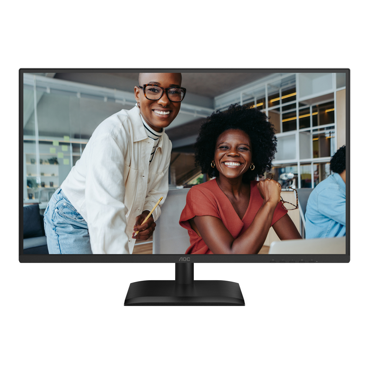 Bild von AOC Q27E4U QHD Office Monitor 27 Zoll QHD Office Monitor, IPS-Panel, 4ms, 120Hz, Lautsprecher, Höhenverstellbar