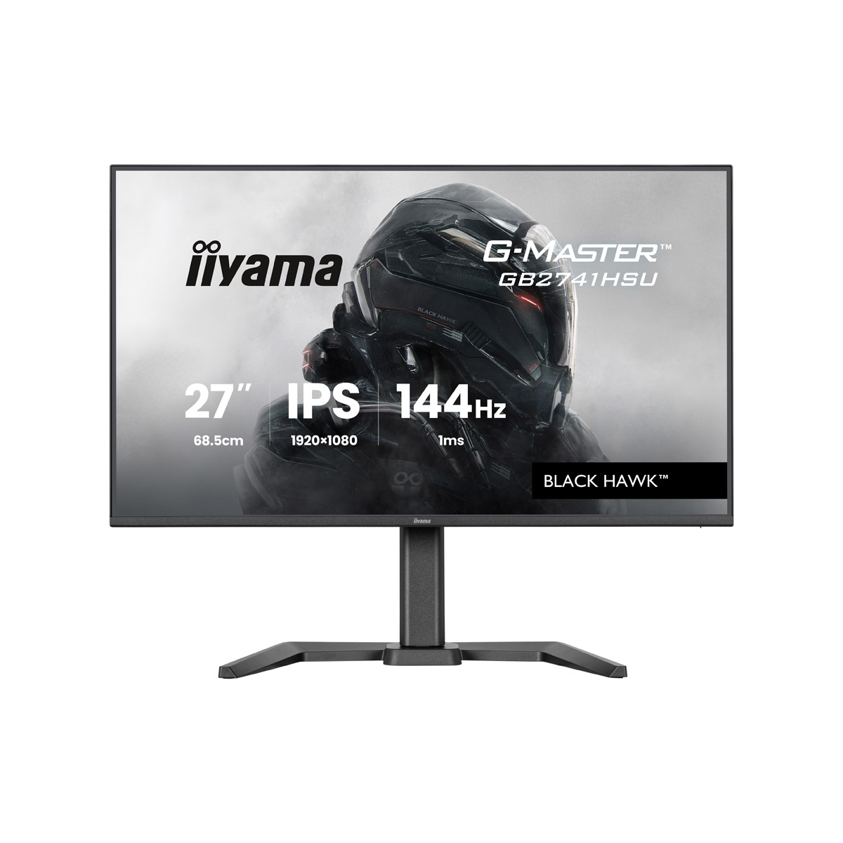 Bild von Iiyama GB2741HSU-B1 Gaming Monitor 27? Full HD IPS?Panel, 144 Hz, 1 ms MPRT, FreeSync und G?Sync kompatibel