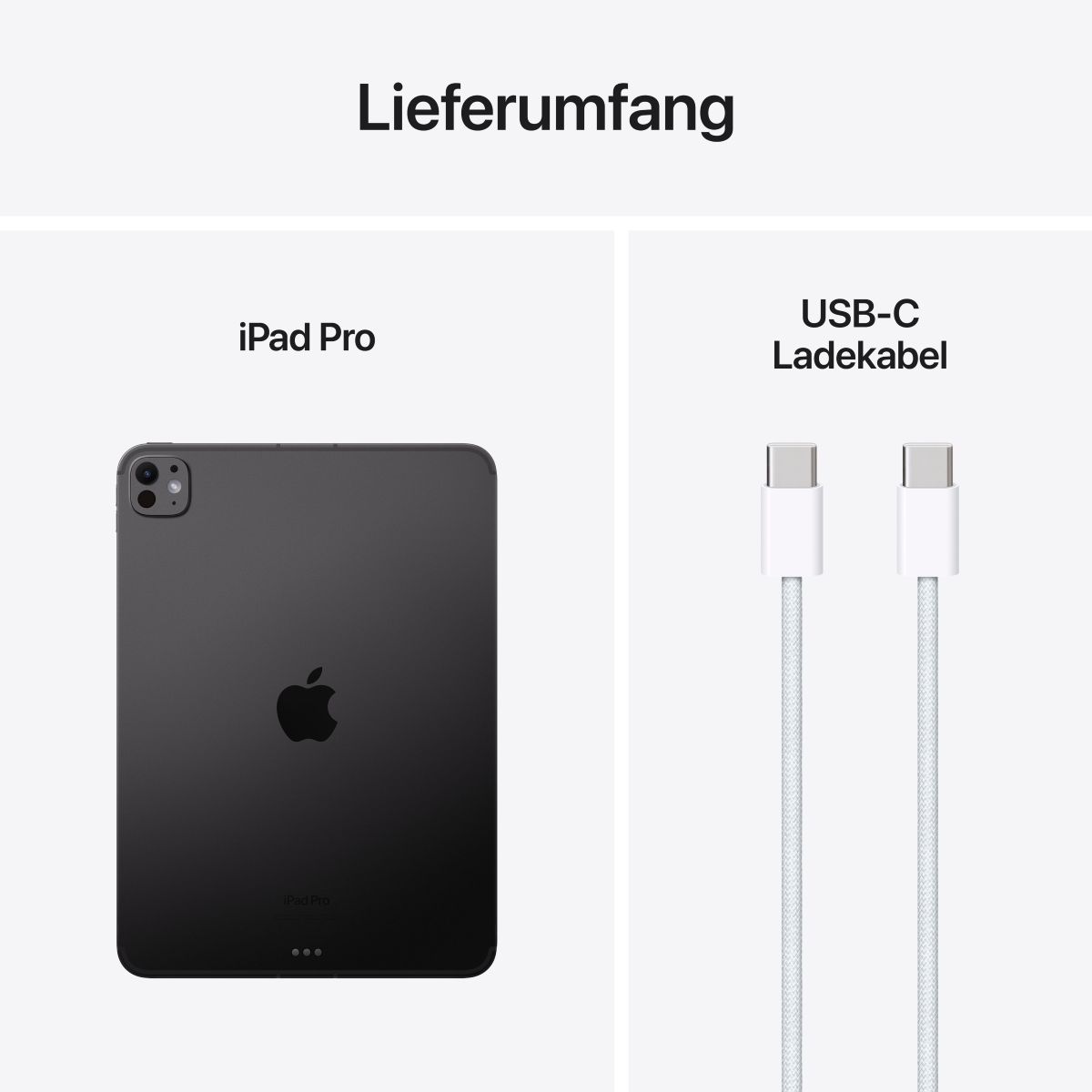 Bild von Apple iPad Pro 11 Wi-Fi + Cellular 256GB space schwarz (5.Gen.)