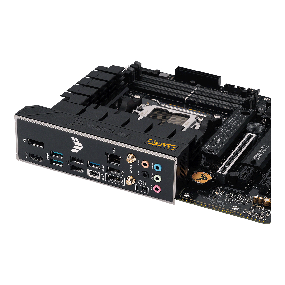 Bild von ASUS TUF GAMING B650M-PLUS WIFI Mainboard Sockel AM5