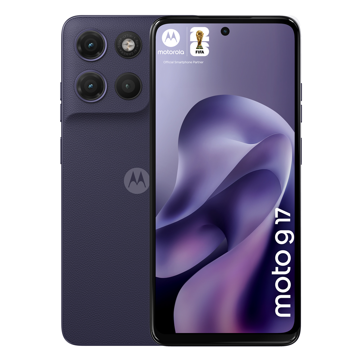 Bild von Motorola Moto G17 128GB Evening Blue 17,07 cm (6,72") LCD Display, Android 15, 50 MP Dual-Kamera