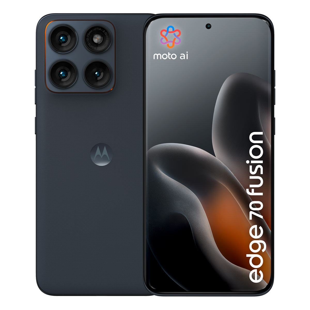 Bild von Motorola Edge 70 Fusion 256GB Silhouette 17,22cm (6,78") OLED Display, Android 16, 50MP Dual-Kamera