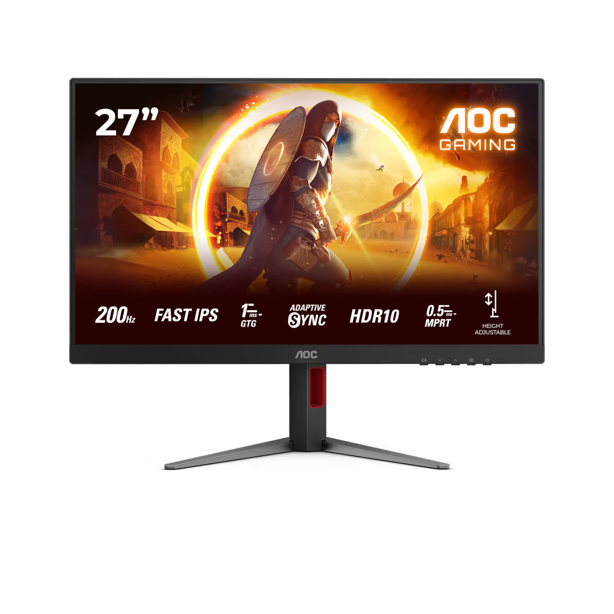 Bild von AOC 27G4HA 27 Zoll - Gaming Monitor Fast IPS Panel, FHD, 200 Hz, 1 ms, HDR10, HDMI, DP