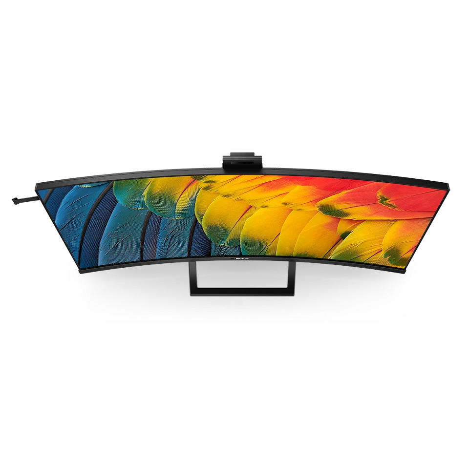 Bild von Philips 40B1U6903CH 40 Zoll Wide UHD Curved Monitor, 5 MP Webcam, höhenverstellbar, Lautsprecher (5120x2160, 75 Hz, HDMI, DisplayPort (in/Out), Thun